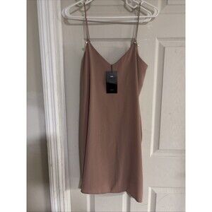 ZARA Blush Mini-midi Length Cami Dress, Size Medium , NWT